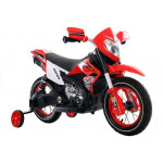Elektrická motorka FB-6186 - červená